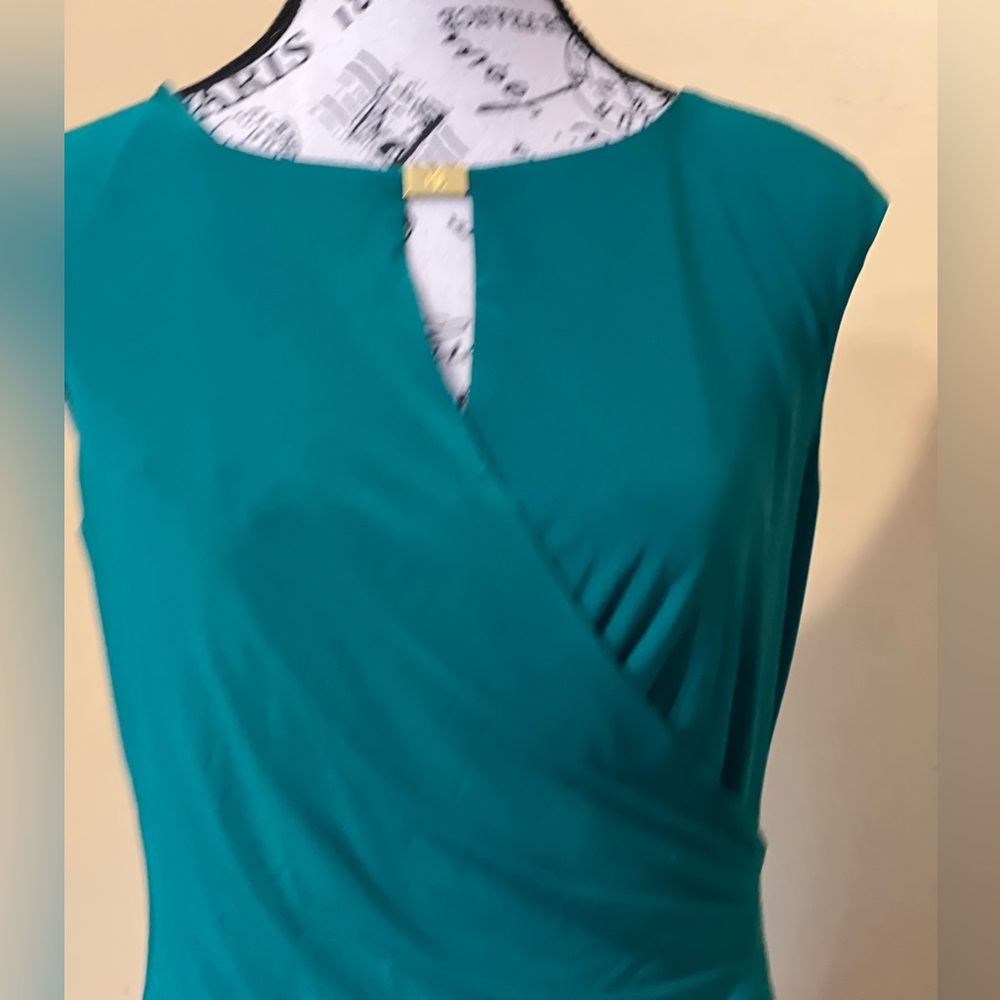 Lauren Ralph Lauren NWT Turquoise Green Women Size 8 Stretch - Picture 7 of 13